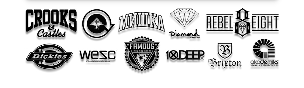 Hip Hop Clothing image, crooks & Castles, rebel8, famous stars and straps
