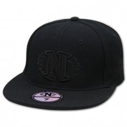 Dark n Cold Egg Logo Fitted Baseball Cap Black