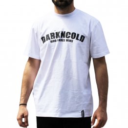 Dark n Cold Who Dares Wins Basic T-shirt White