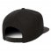 Darkncold Coat of Arms Logo Snapback Cap Black White